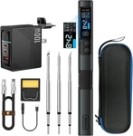 Fnrsi Soldering Iron Kit 100W With 3 Tips, Upgraded HS-02B Smart.... Fixed Price $106.52.