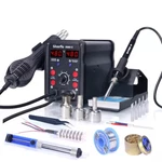 Silverflo 8586D-II Digital Soldering Station 2-IN-1 Hot Air Rework Kit. Fixed Price $54.99.