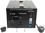 Sevenstar ST-1500W Watt Voltage Transformer Up/down 110V To 220 Converter. Fixed Price $65.99.