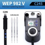 Wep 982V Precision Digital Soldering Station C245 Irontips Gun. Fixed Price $54.99.