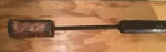 Very Rare Vintage Antique Large Flat Top Copper Head Soldering Iron, 3.42 Lbs.. Fixed Price $100.00.