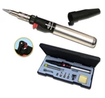 Blazer SI-100 Excalibur Multi-purpose Butane Torch And Hot Air Soldering Kit. Fixed Price $51.00.