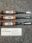 Kakuri Oire Nomi Japanese Wood Chisel Set 3 Piece Professional Red Oak. Fixed Price $65.00.