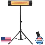 Vevor Infrared Heater 1500W Remote Control Electric Space Led Screen. Fixed Price $179.37.