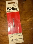 MP132 - Weller Replacement Tip Bent Conical Models WM120/MP126/MP127. Fixed Price $8.00.