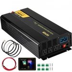 Vevor Pure Sine Wave INVERTER,2500 Watt Power Inverter,dc 12V To Ac 120V Car. Fixed Price $191.64.