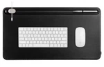 Orbitkey Desk Mat, Black Large Leather Organizer - New. Fixed Price $99.99.