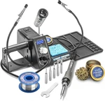 X-tronic 3020-XTS 75W Soldering Iron Station Kit Helping Hands. Fixed Price $59.99.