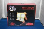 Kit Kentucky Industrial Tools Solar Led Work Flood Light 2000 Lumen. Fixed Price $30.00.