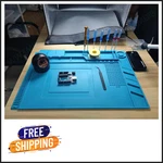 932 F Heat Resistant Silicone Soldering Mat Anti-static Repair Work. Fixed Price $19.98.
