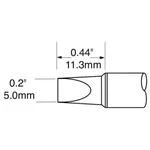 Metcal SFV-CH50A Series .2IN.X .44IN. Fiber Glass Chisel Cartridge. Fixed Price $30.67.