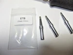 Weller Etb Series 3 Pcs Soldering Tips, 2.4MM For EC1201A/PES51. Fixed Price $15.95.