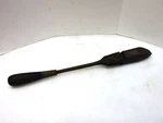 No Name Large Vintage Copper Soldering Iron Flat Head 20" 1-3/4" X 1-1/2". Fixed Price $60.00.