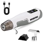 Workpro 7.2V Cordless Mini Gun 3 Temp Setting 1.5S Fast Heating Hot Air. Fixed Price $35.99.
