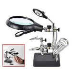 Beileshi Led Light Helping Hands 2.5X+7.5X+10X,. Fixed Price $26.05.