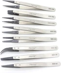 Precis Tweezer Set - Antistatic Replaceable Fiber Tip Stainl. Fixed Price $25.99.