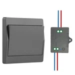 Globelec Wireless Light Switch And Receiver Kit,self-powered(no Grey,. Fixed Price $18.69.