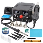 Upgraded 820W Digital Soldering Station Kit - 1 Hot Air Rework W.... Fixed Price $91.79.