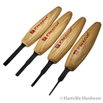 Flexcut #MT100 4-PIECE Chisel Micro Tool Set. Fixed Price $56.50.
