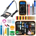 Soldering Iron Kit, 60W Adjustable Temperature, Digital Multimeter, 5PCS Sold.... Fixed Price $45.10.