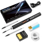 Cordless Soldering Iron Kit, Usb-c Rechargeable Portable Pen With Led. Fixed Price $16.99.