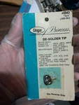 Ungar #6943 Princess To De-soldering Tip For Iron. Fixed Price $9.99.