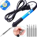 Electric Soldering Iron Gun Adjustable Temperature 60W 110V Welding Wire. Fixed Price $8.85.