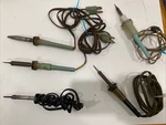 (2) Hexacon 21-A 20 Watt Soldering IRONS+3 More Tested B70. Fixed Price $40.00.