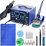 862BD+ Professional Soldering & Rework Station Bundle With 17.32" X 12.20" M180. Fixed Price $210.99.