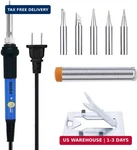 Soldering Iron Kit Electronics - Feita Adjustable Temperature AC110V. Fixed Price $13.61.