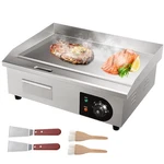 Electric Griddle 22 1600W Commercial Countertop Stainless Steel Vevor Adjustable. Fixed Price $179.99.