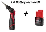 Milwaukee 2488-20 M12 Cordless Soldering Iron Bare Tool With 2.0 Battery!. Fixed Price $159.07.