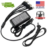 Kkmoon Dvr Nvr Cctv Security Camera Ac Power Supply + 8 Split Cord 3YR Warranty. Fixed Price $24.99.