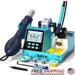 2-IN-1 Soldering Station Hot Air Rework Precision Control Tools Kit New. Fixed Price $77.80.