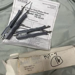 Two Pace CT-15 & TW-15 Thermal Tweezer Solder Pieces And Guide Block Kit. New. Fixed Price $200.00.