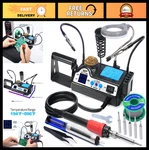 High-power 110W Soldering Station Kit With 3 Preset Channels, Led Magnifier, Tip. Fixed Price $82.99.