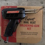 Vintage Weller Expert 8200K Dual Heat Soldering Gun Kit 100/140W Made Usa. Fixed Price $21.00.