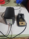 Oki MFR-PS2200 Smartheat Soldering Power Supply Plus Handset Stand Tips. Fixed Price $250.00.
