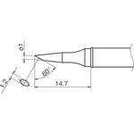 Hakko Soldering Tip / 1BC Type T3102BC1. Fixed Price $24.81.