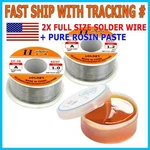 Tin Rosin Core 1.0MM 1.2MM Wire For Electrical Soldering Pure Flux. Fixed Price $11.95.