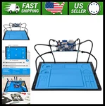 Kaisi Helping Hands Soldering Station With Heat-resistant Silicone Mat. Fixed Price $69.99.