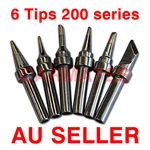 6PCS Soldering Station Iron Tips For Atten AT306H AT315D AT330D Quick 200. Fixed Price $16.93.