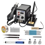 Estacion Soldadura Calor Pistola Aire Caliente Digital Soldering Iron Gun Kit. Fixed Price $88.49.
