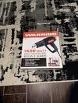 New In The Box Warrior 1500W Dual Temperature Heat Gun Home Work Shops Crafts. Fixed Price $22.48.