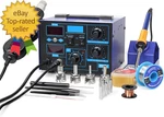 2IN1 862D+ Smd Soldering Iron Hot Air Station W/various Accessories. Fixed Price $123.99.