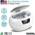 Stainless Steel Ultrasonic Cleaner Jewelry Watch Glasses Coin Cleaning Machine. Fixed Price $36.41.