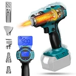 Livowalny Cordless Heat Gun Compatible Makita 18V Battery Lcd Digital Display -. Fixed Price $76.30.