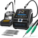 Fnirsi DWS-200 200W Precision Digital Soldering Station Kit, With 3 F210 6 F.... Fixed Price $235.99.