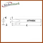 Hexacon HT449X 3/8 Semi-chisel Soldering Tip. Fixed Price $27.23.