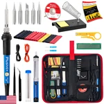 Plusivo Soldering Iron Kit 60W 5 Tips 21-IN-1. Fixed Price $39.88.
